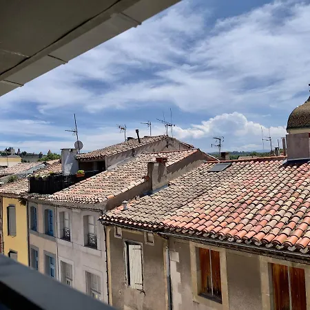 Rooftop N°38 - Rooms Et Studios - Vue Cite Medievale Carcassonne Exterior photo