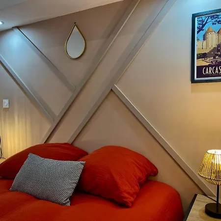 Rooftop N°38 - Rooms Et Studios - Vue Cite Medievale Carcassonne Exterior photo