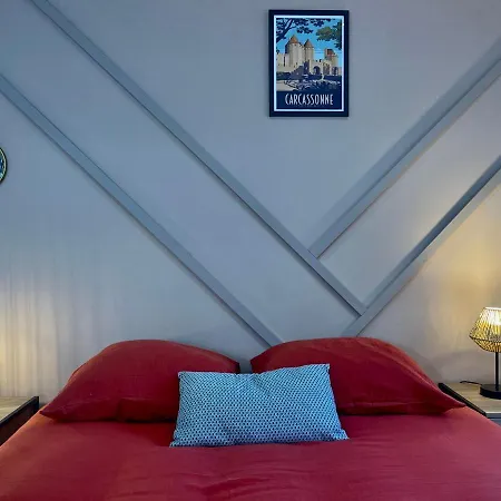 Rooftop N°38 - Rooms Et Studios - Vue Cite Medievale Carcassonne Exterior photo